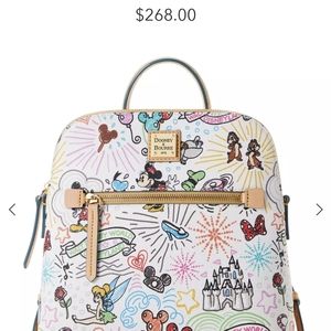 COPY - Disney sketch Dooney and Bourke Backpack